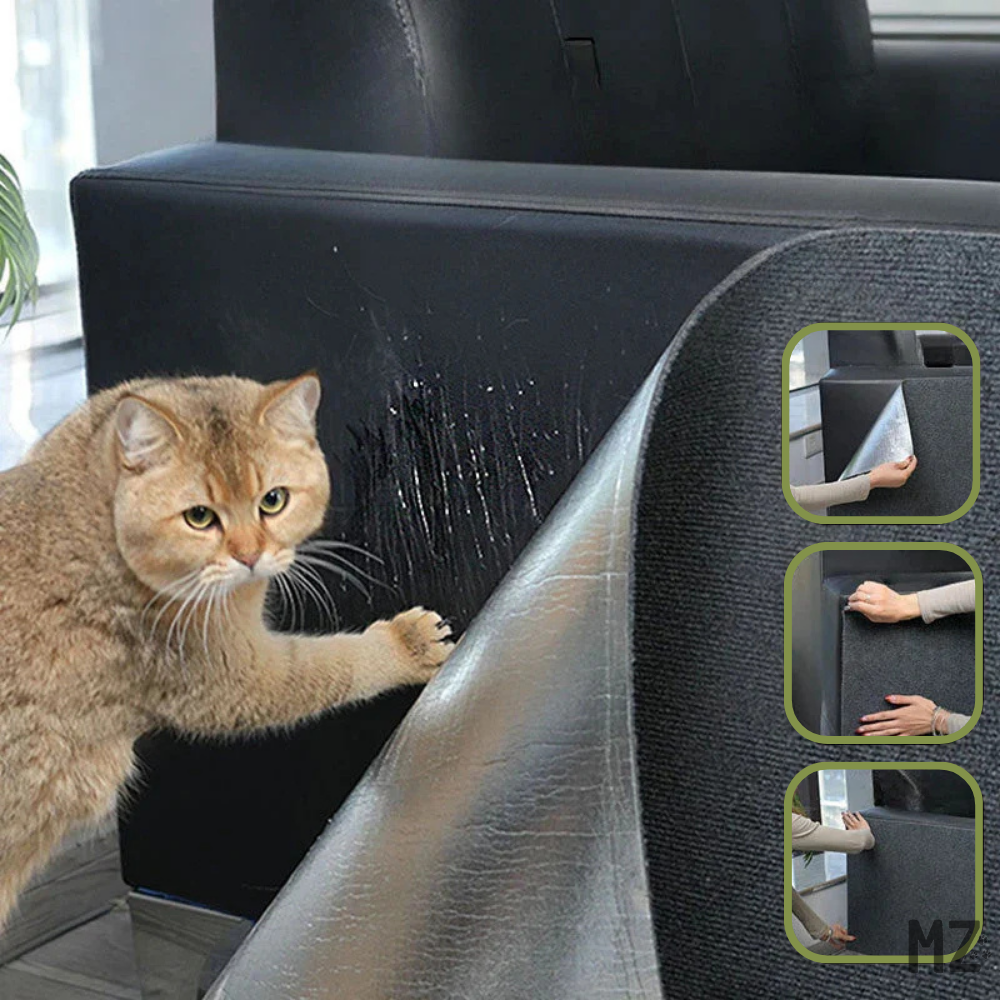 Tapis de protection anti-griffes adhésif Baslesgriffes